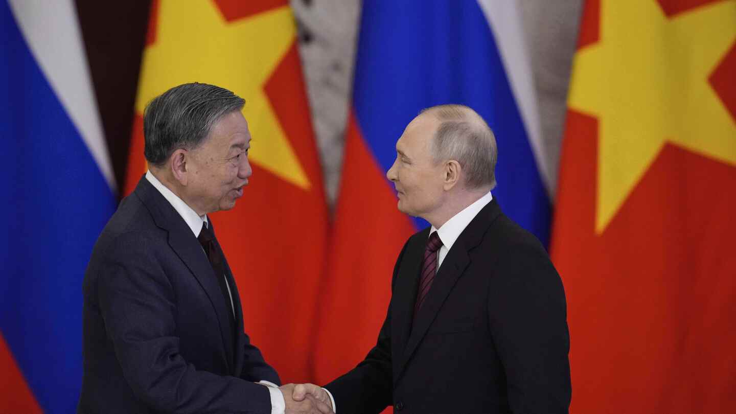 Takeaways from AP’s report on a secret deal between Russia and Vietnam