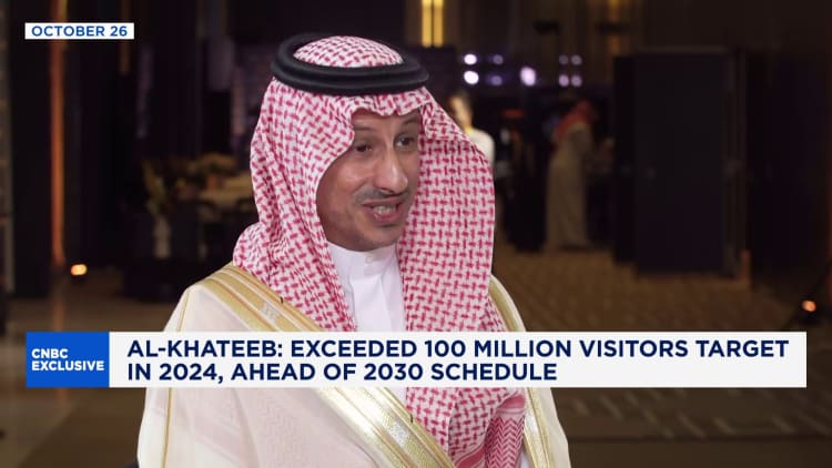 'We are outperforming our targets,' Saudi tourism minister says