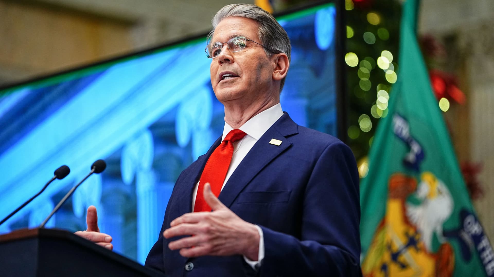 Treasury Secretary Bessent says more Fed rate cuts are ‘only ingredient missing’ for stronger economy